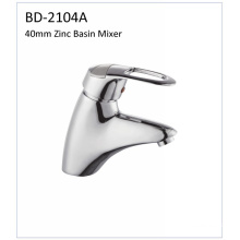 Bd2104A Faucet de lavatório de zinco de alavanca única de 40mm